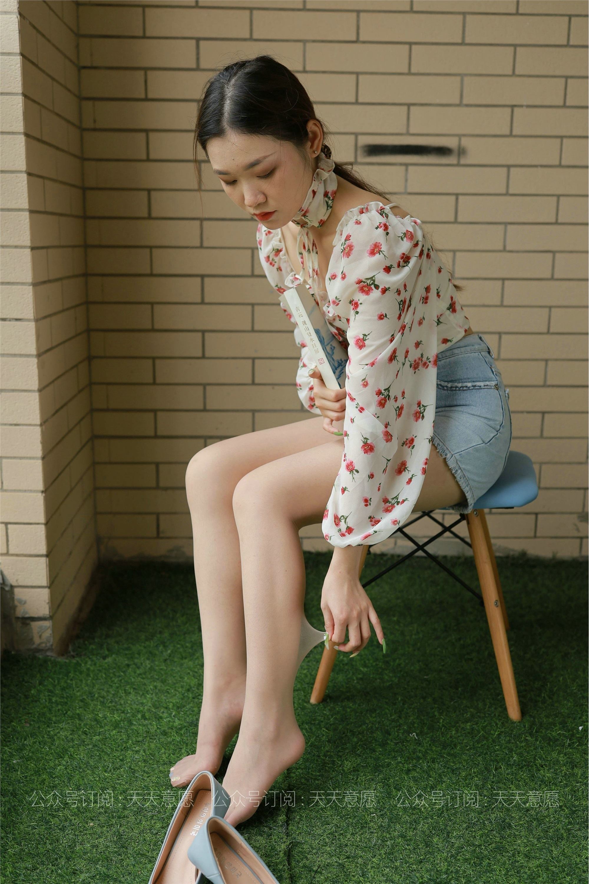 IESS异思趣向  2021.07.03 丝享家850：可可《法式碎花裙》